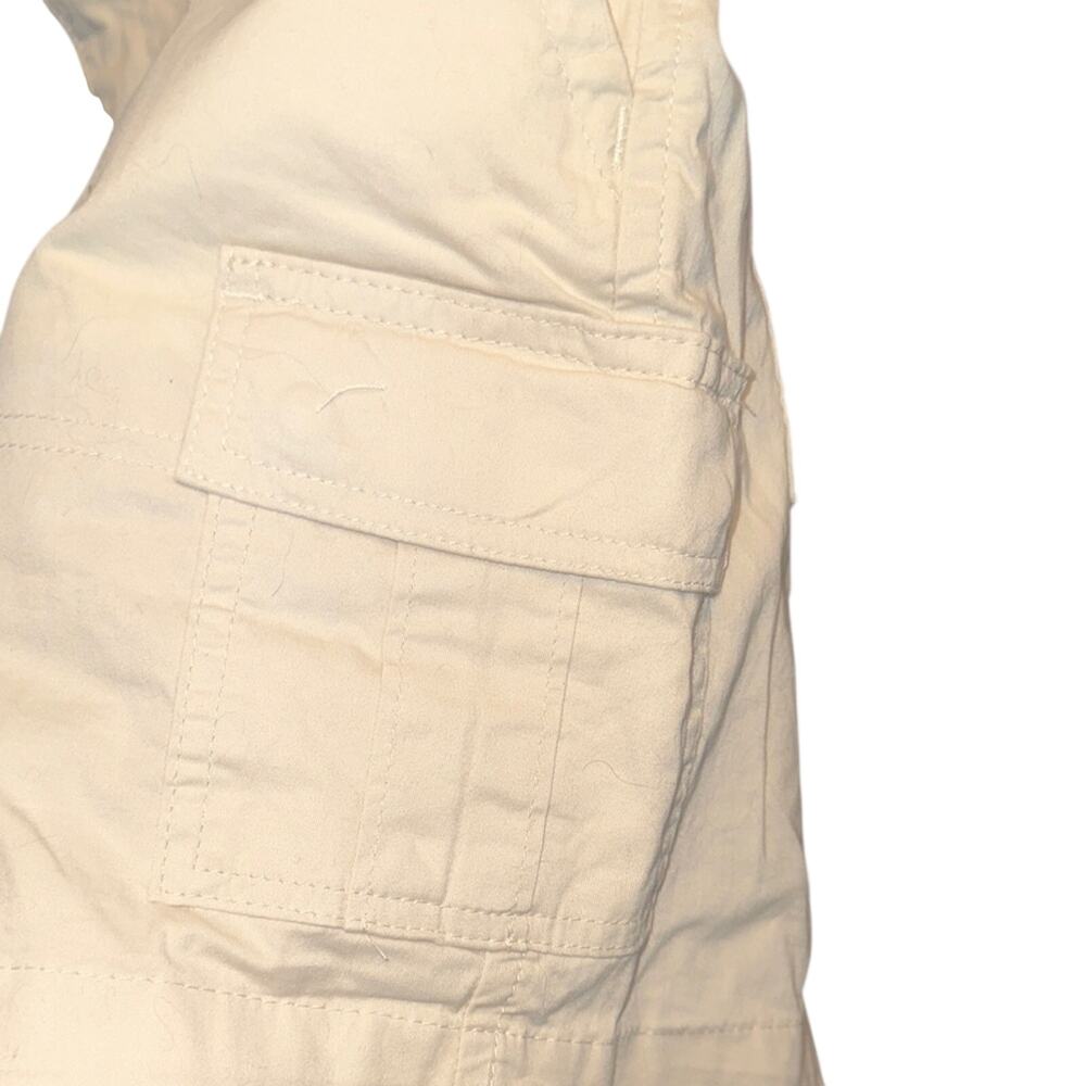 Lee NWOT Women's Cargo Shorts in Off-White Size 16 - Picture 5 of 6